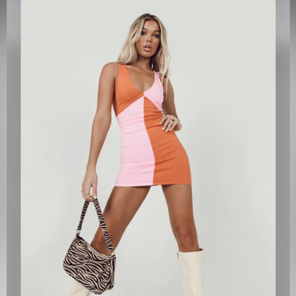 Princess Polly SIENNA MINI DRESS PINK